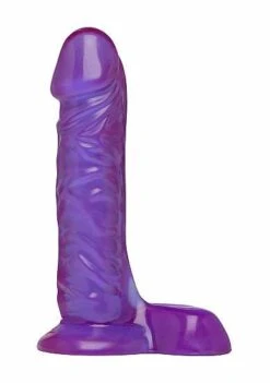 Crystal Jellies – 7 Inch Ballsy Super Cock – Purple