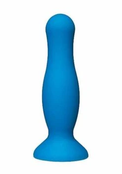American Pop – Mode – Silicone Anal Plug – 5 Inch – Blue