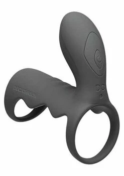 Vibrating Cock Cage With Wireless Remote – Grey