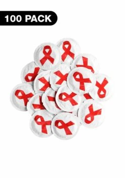 Exs Red Ribbon Condoms – 100 Pack