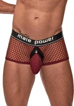 Cock Pit – Mini Cockring Short – Burgundy – M