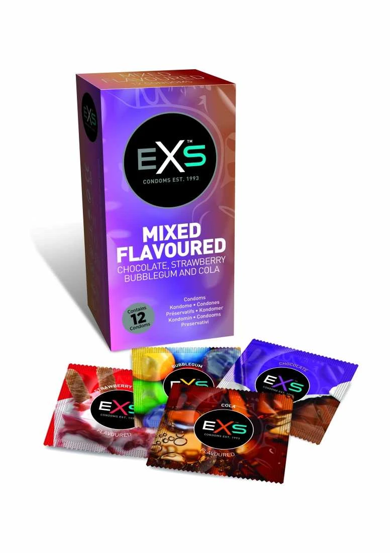 Exs Mixed Flavoured – 12 pack Exs Mixed Flavoured – 12 Pack -Sexy Serie Winkel 12EXSMIXEDFLAV 1