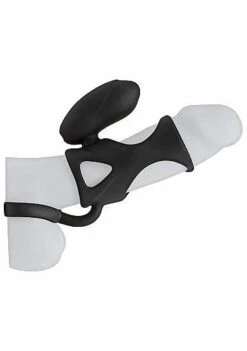 KINK – Caged – Silicone Cock Cage – Vibrating – Black