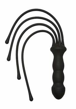 The Quad – Premium Silicone Whip – Black