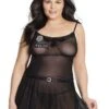 Coquette Police Babydoll – Black – QS -Sexy Serie Winkel 2609BLK OSX 1