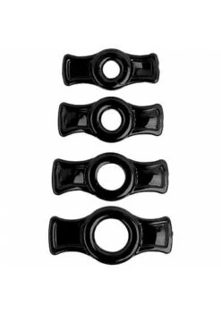 TitanMen – Cock Ring Set Black