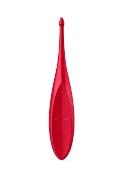 Satisfyer Twirling Fun Tip Vibrator – Poppy Red