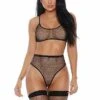 Caught Me Started Bra And Panty – Black XL -Sexy Serie Winkel 779309BLK S 1 7