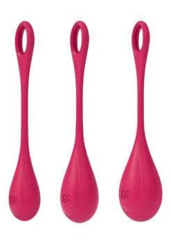 Satisfyer Yoni Power 1 – Balls Training Set – Red