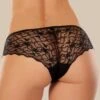 Adore Sweetheart Panty – Black – O/S -Sexy Serie Winkel A1075BLK OS 1
