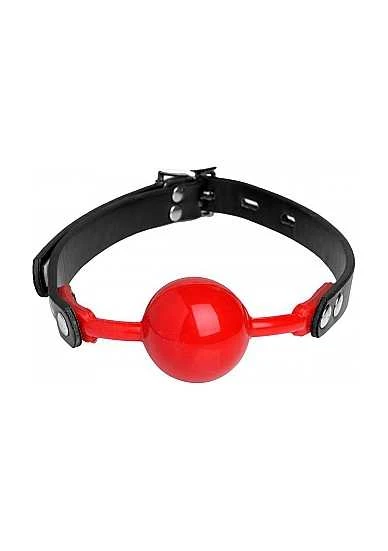 Master Series – The Hush Gag Silicone Comfort Ball Gag – Red Master Series – The Hush Gag Silicone Comfort Ball Gag – Red -Sexy Serie Winkel AD685 1