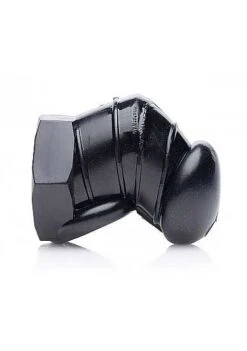Master Series – Black Restricted Chastity Cage With Nubs