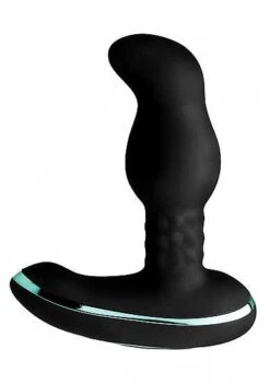 Rimsation Prostate Vibe With Rotating Beads – Black