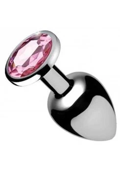 Booty Sparks – Pink Gem Anal Plug Large – Pink