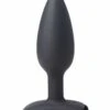 Bum Shock E-Stim Silicone Anal Plug – Black -Sexy Serie Winkel AG260 1