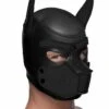 Spike Neoprene Puppy Hood – Black -Sexy Serie Winkel AG292 BLACK 1