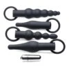 3X Premium Ringed Rimmers Anal Training Set – Black -Sexy Serie Winkel AG422 1