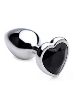 BS Black Heart Gem Anal Plug – Small