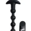 Vibrating Silicone Anal Beads & Remote Control – Black -Sexy Serie Winkel AG614 BLACK 1