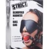 ST Blindfold Harness With Ball Gag 1 ST Blindfold Harness With Ball Gag -Sexy Serie Winkel AG696 1 1