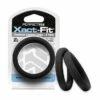 #23 Xact-Fit Cockring 2-Pack – Black -Sexy Serie Winkel CR 86B 1