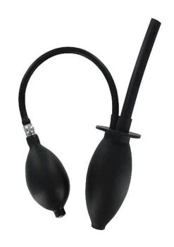 Clean Stream – Inflatable Enema Plug – Silicone – Black