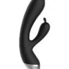 ElectroShock – E-Stimulation Rabbit Vibrator – Black -Sexy Serie Winkel ELC001BLK 1