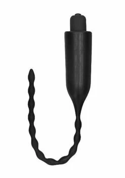 E-Stimulation Vibrating Urethral Sounding Plug – Black