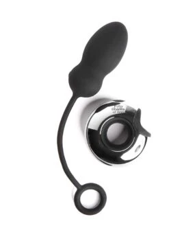 Relentless Vibrations Remote Control Egg – Black/Silver —