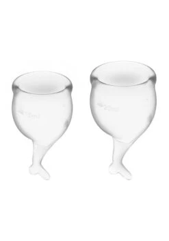 Satisfyer Feel Secure Menstrual Cup – Transparent