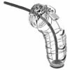 Model 17 – Chastity – 5.5″ – Cage With Silicone Urethal Sounding -Sexy Serie Winkel MCG017TRA 1