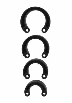 Mancage Extra Large Ring Set – Black