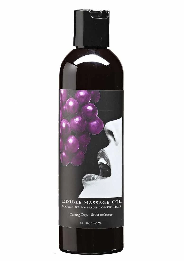 Grape Edible Massage Oil — 8 oz Grape Edible Massage Oil — 8 Oz -Sexy Serie Winkel MSE007 1