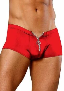 Zipper Short – Red L/XL