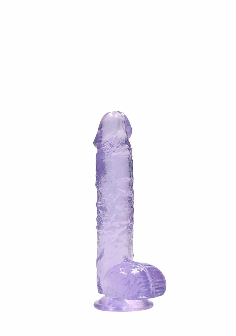 6″ / 15 cm Realistic Dildo with Balls 6″ / 15 Cm Realistic Dildo With Balls -Sexy Serie Winkel REA090PUR 1