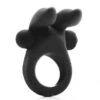 Rabbit Cockring – Black 2 Rabbit Cockring – Black -Sexy Serie Winkel SHT213BLK 1