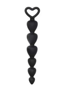 Silicone Anal Beads – Black