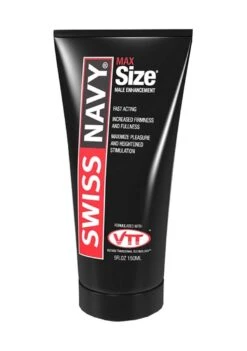 Swiss Navy MaxSize Cream 5oz Tube