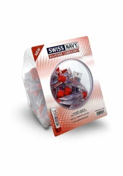 Swiss Navy Premium Glijmiddel Op Siliconenbasis – 10ml/50 Stuks Vissenkom