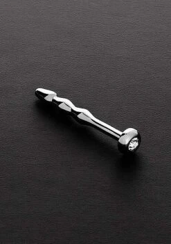 Jewelled Rose Plug – White