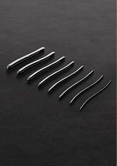 Hegar-Sound-Double End Dilator – 8 Pieces Set – Brushed Steel Hegar-Sound-Double End Dilator – 8 Pieces Set – Brushed Steel -Sexy Serie Winkel TMS2402BR 1 1