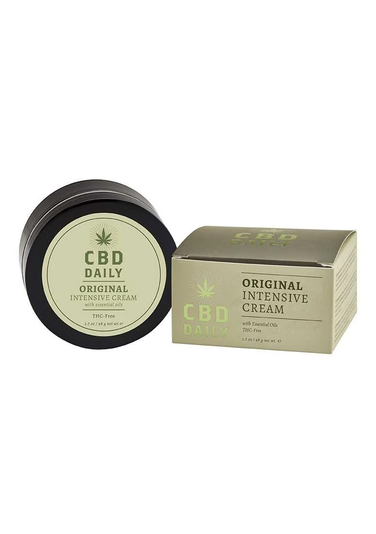 CBD Daily Original Strength Intensive Cream – 1.7 oz / 48 g CBD Daily Original Strength Intensive Cream – 1.7 Oz / 48 G -Sexy Serie Winkel XEUCBDCC050 1